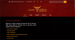Desktop Screenshot of game-of-thrones-dubrovnik-tour.com